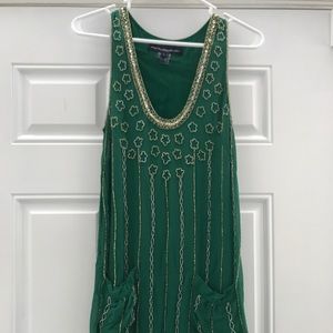 100% raw silk French Connection dress